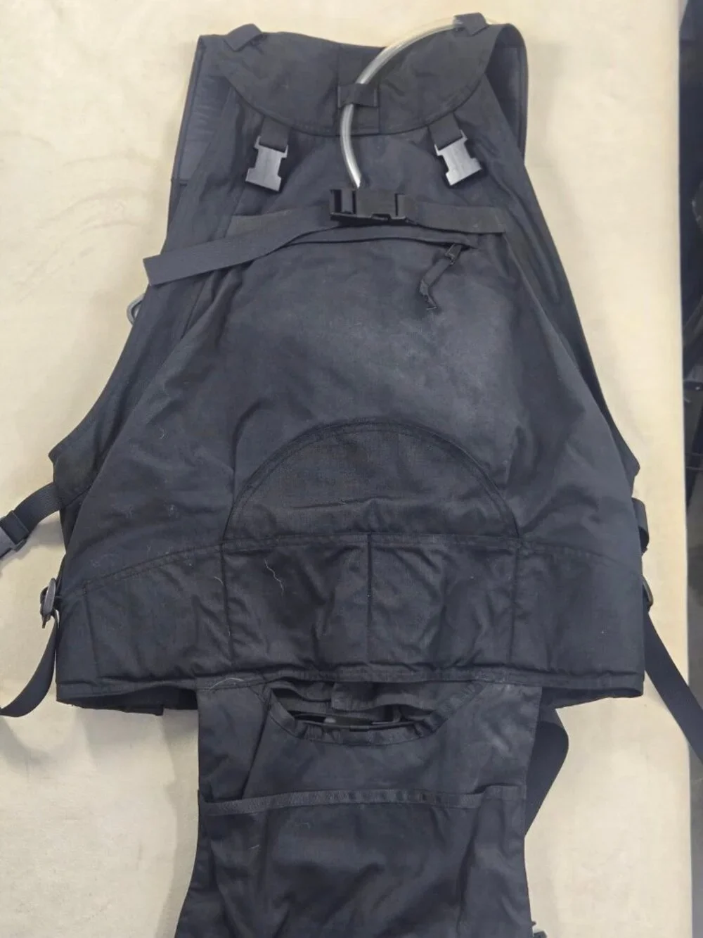 Vintage 2001 The North Face RTG Tactical Utility Hydration Vest Black Mens L Y2K